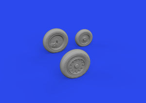 Eduard 648934 J-35 Draken wheels Type 1 HASEGAWA 1/48 – Bild 2