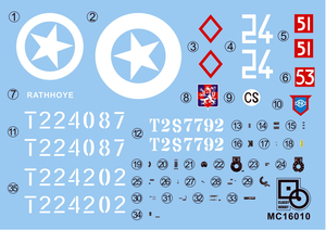 Classy Hobby MC16010 British Stuart VI M5A1 1/16 – zdjęcie 2
