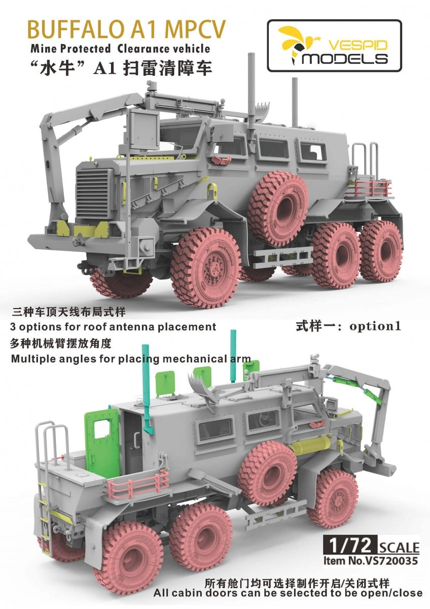 Vespid Models VS720035 US Buffalo MPCV 1/72 – image 6
