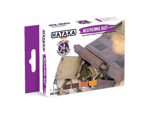 Hataka HTK-DS03 Weathering: Rust 4x17ml – zdjęcie 2