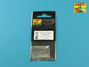Aber 48L-21 Set of 2 barrels for German machine guns MG34 1/48 – zdjęcie 8