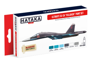 Hataka HTK-AS58 Ultimate Su-34 „Fullback” paint set (6x17ml)