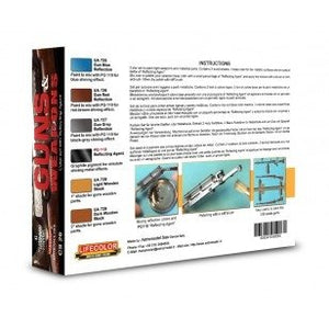 Lifecolor CS26 Acrylic paint set Guns &amp;amp; Weapons 6x22ml – zdjęcie 2