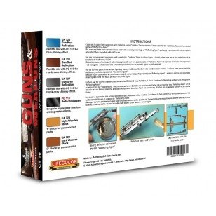 Lifecolor CS26 Acrylic paint set Guns &amp;amp; Weapons 6x22ml – zdjęcie 2
