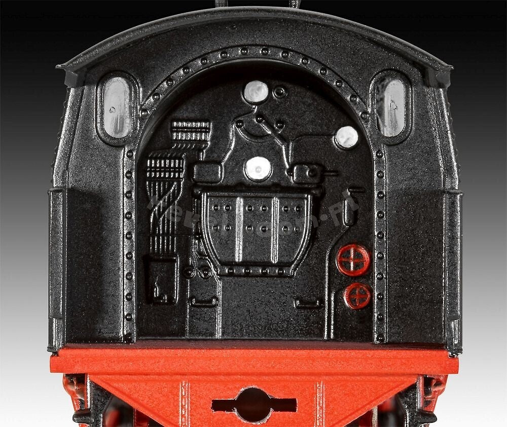 Revell 62168 Schnellzuglokomotive S3/6 BR18-Tender Model Set 1/87 – zdjęcie 6