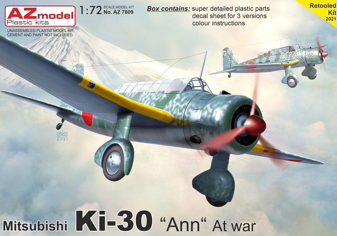 AZ Model AZ7809 Ki-30 Ann “At war” 1/72