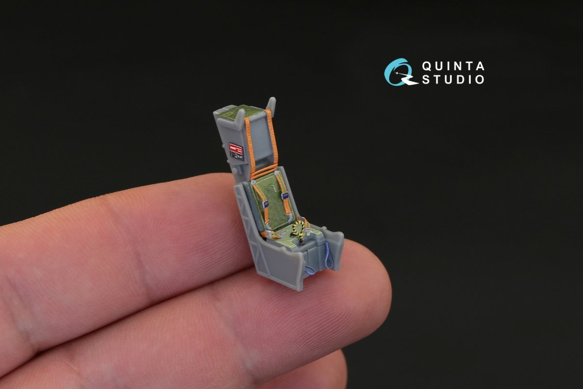 Quinta Studio QD48101 EMB-314 Super Tucano 3D-Printed &amp;amp; colored Interior on decal paper (for HobbyBoss kit) 1/48 – image 11