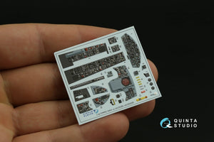 Quinta Studio QD32141 F-104G 3D-Printed &amp;amp; colored Interior on decal paper (Italeri) 1/32 – image 8