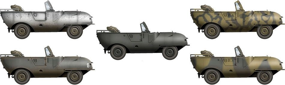 Das Werk DW35012 Schwimmwagen Trippel SG 6/38 1/35 – zdjęcie 2