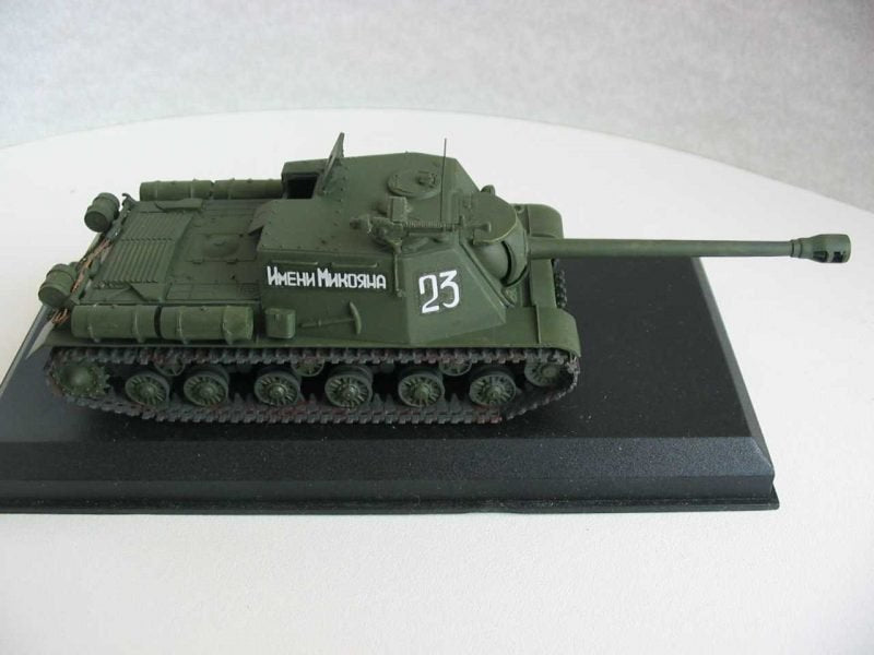 PST 72006 Self-propelled assault gun ISU-122S 1/72 – zdjęcie 3