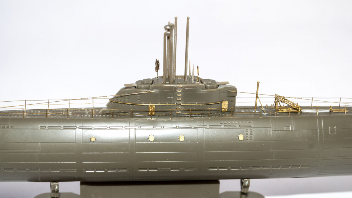 AFV Club AG35054 Photo-Etched Conversion Kit for German WWII Type XXI Submarine Detail Setup 1/350 – zdjęcie 3