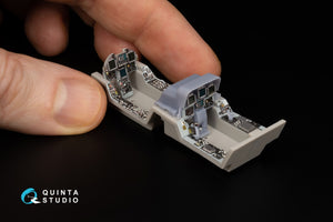 Quinta Studio QDS+48347 FA-18D late 3D-Printed coloured Interior on decal paper (Hasegawa) (with 3D-printed resin parts) (Small version) 1/48 – zdjęcie 10