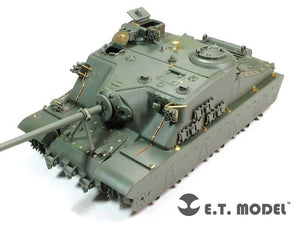 E.T. Model E35-156 WWII British Heavy Assault Tank A39 Tortoise (For Meng TS-002) 1/35 – zdjęcie 4