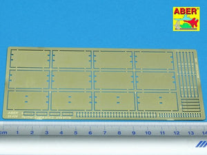 Aber 35A008 Side skirts for Panther Ausf.A, D, Bergepanther (1/35) – image 2