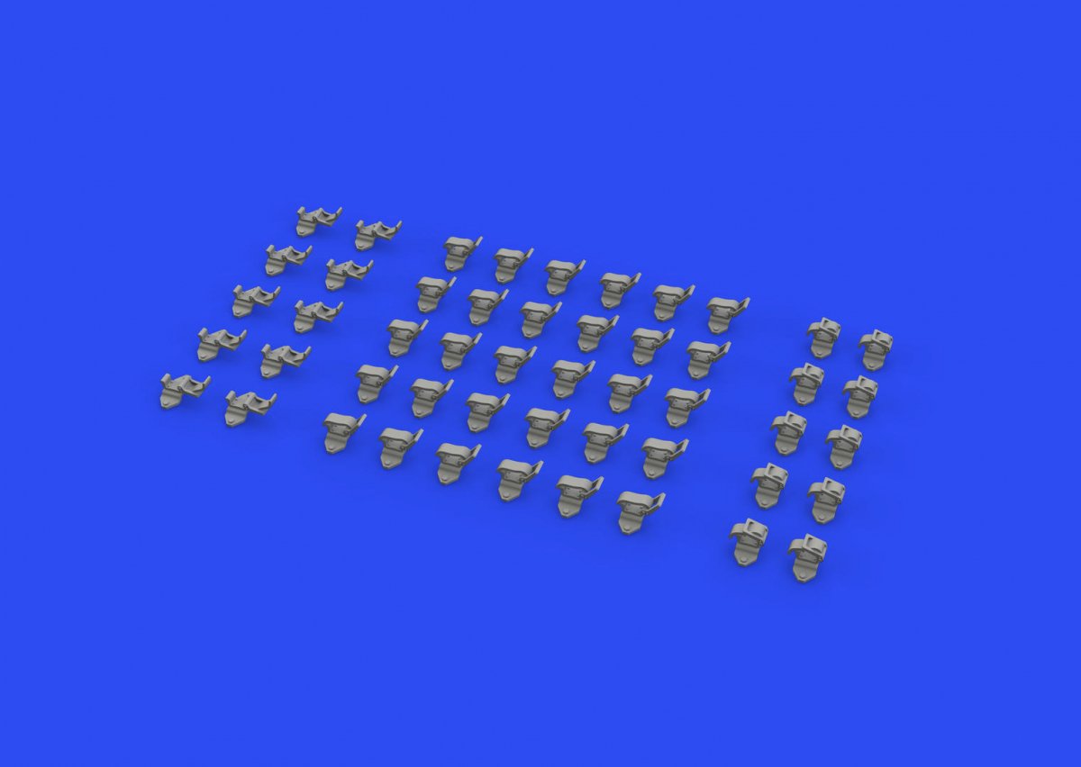 Eduard 635017 WWII German clamps Type 1 PRINT 1/35 – zdjęcie 2