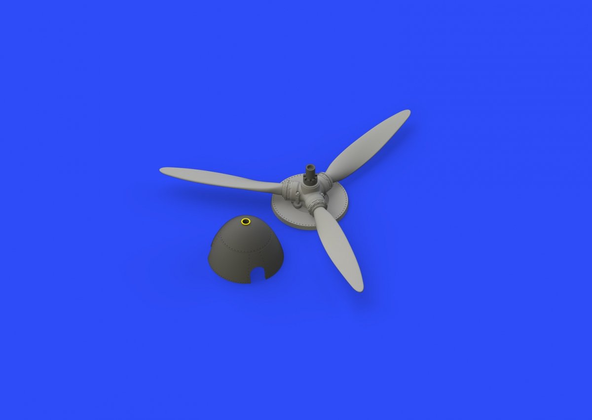 Eduard 648289 Bf 109F propeller EARLY EDUARD 1/48 – zdjęcie 3