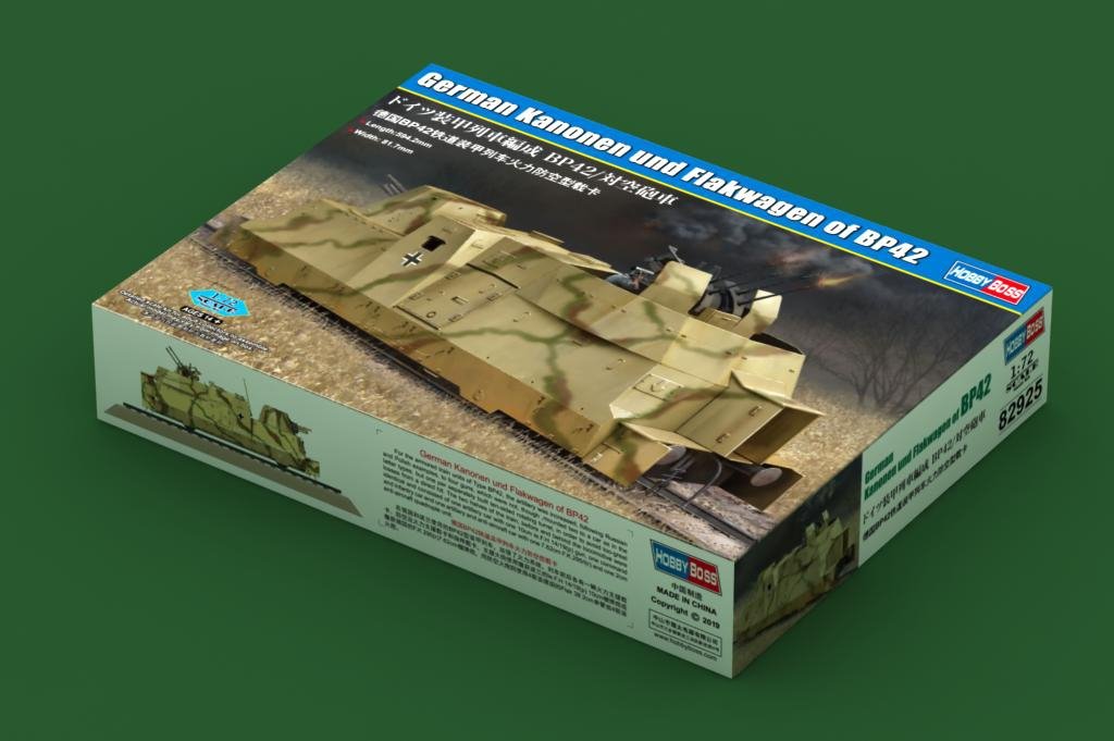 Hobby Boss 82925 German Kanonen und Flakwagen of BP42 1/72 – zdjęcie 2
