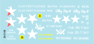 Star Decals 35-C1156 M4A3E8 &amp;#39;Easy Eight&amp;#39; Sherman 1/35 – image 2