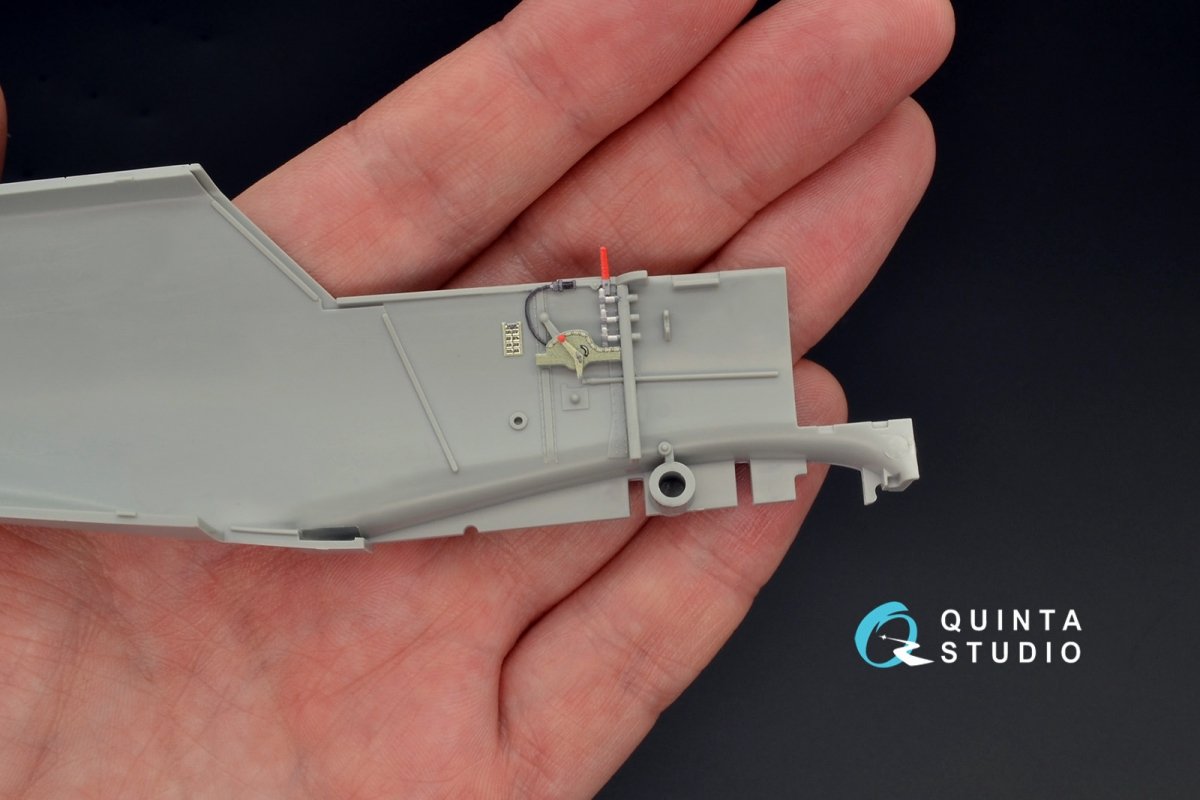 Quinta Studio QD32052 Bf 109E-3 3D-Printed &amp;amp; colored Interior on decal paper (for Cyber-hobby/Dragon kit) 1/32 – image 11