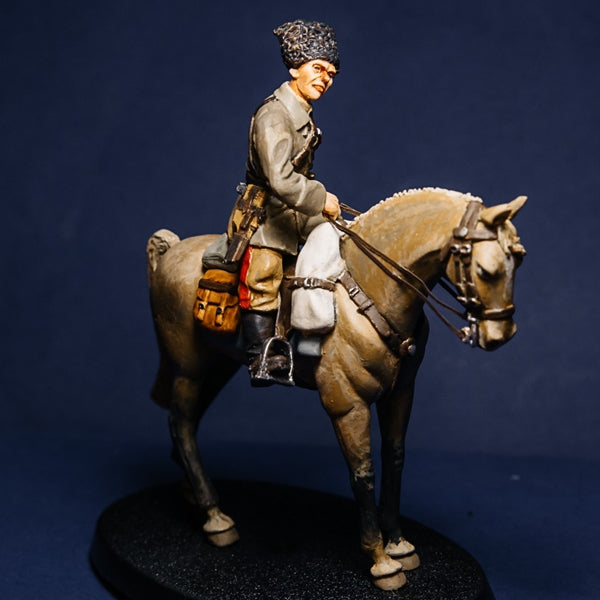 Toro 35F154 Wojna Polsko-Bolszewicka 1920 - Bolszewicki kawalerzysta (1) Armii Konnej Budionnego (dwie głowy w zestawie) 1/35