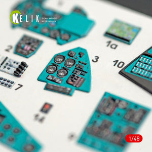 KELIK K48023 MI-24V INTERIOR 3D DECALS FOR ZVEZDA KIT 1/48 – image 3