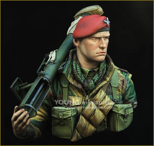Young Miniatures YM1871 British Airborne WWII with PIAT 1/10 – zdjęcie 8