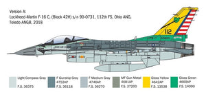 Italeri 2825 F-16C Fighting Falcon 1/48 – zdjęcie 4