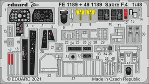 Eduard BIG49295 Sabre F.4 AIRFIX 1/48 – zdjęcie 3