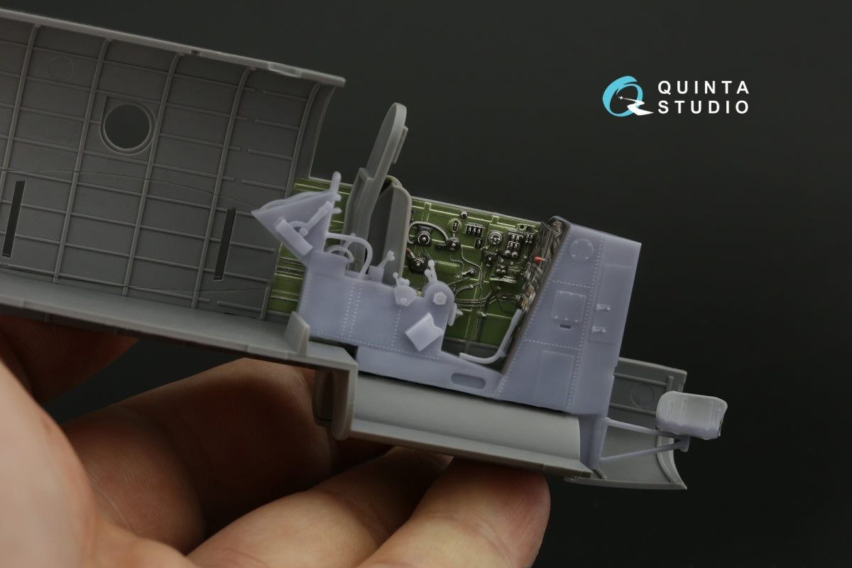 Quinta Studio QD+48379 Bristol Beaufort Mk.I 3D-Printed &amp;amp; coloured Interior on decal paper (ICM) (with 3D-printed resin parts) 1/48 – zdjęcie 9