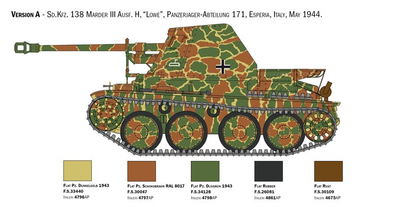 Italeri 6566 Marder III Ausf. H Sd. Kfz.138 1/35 – image 7