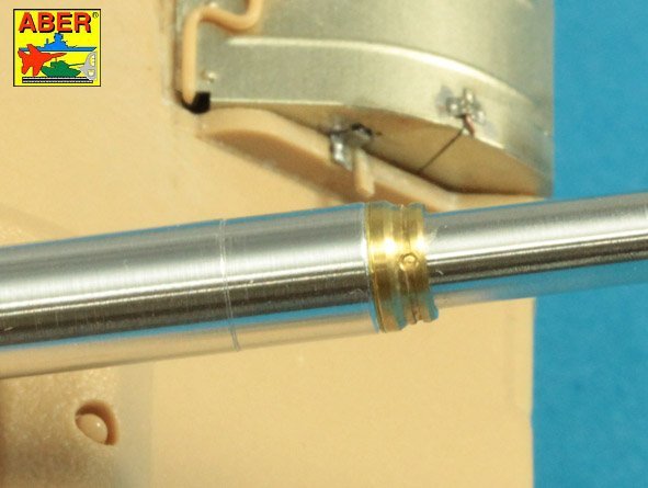 Aber 35L-269 German 8.8cm Two part Pak 43/3 L/71 barrel for Jagdpanther Ausf G1 late &amp;amp; G2 1/35 – image 6