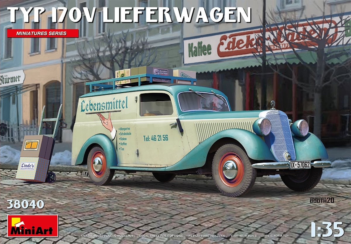 MiniArt 38040 TYP 170V LIEFERWAGEN 1/35