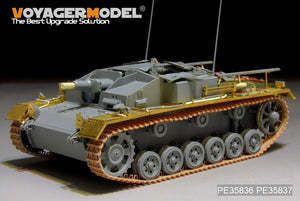 Voyager Model PE35837 WWII German StuG.III Ausf.E fenders For DRAGON 6688 1/35 – zdjęcie 3