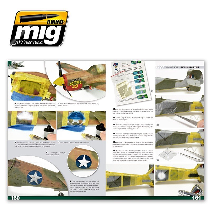 AMMO of Mig Jimenez 6052 ENCYCLOPEDIA OF AIRCRAFT MODELLING TECHNIQUES VOL.3: PAINTING (ENGLISH) – zdjęcie 6