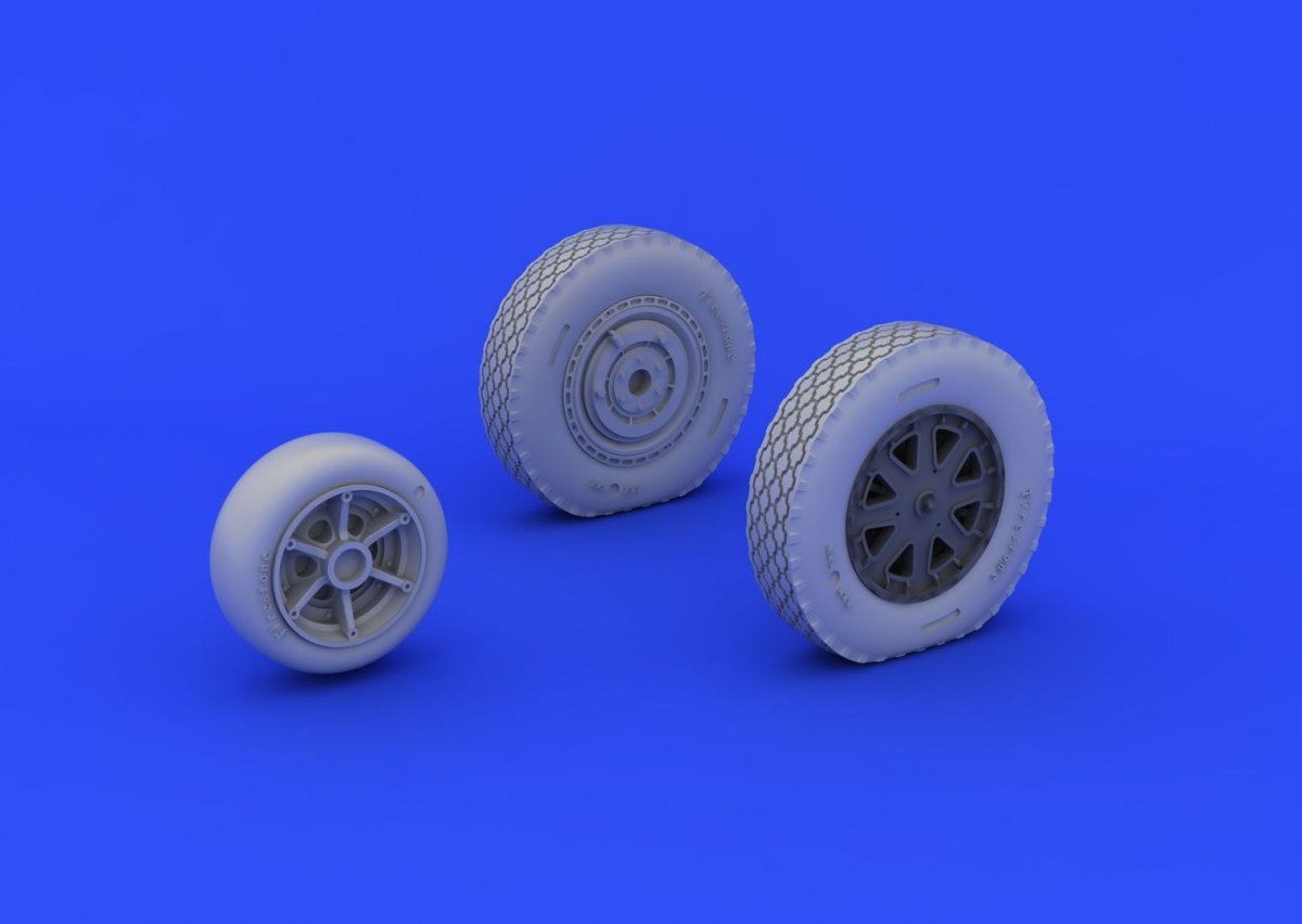 Eduard 648203 P-39 wheels late 1/48 (EDUARD) – zdjęcie 2
