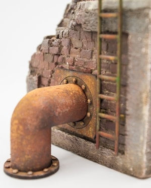 RT-Diorama 35300 Ruined Factory chimney 1/35 – zdjęcie 7