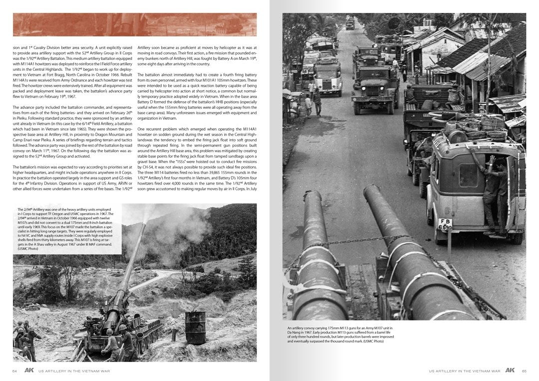 AK Interactive AK130007 AMERICAN ARTILLERY IN VIETNAM EN – zdjęcie 5
