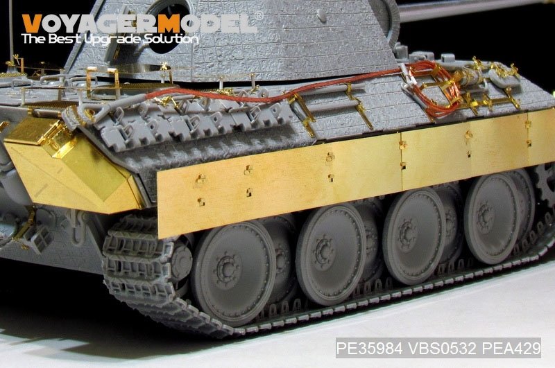 Voyager Model PE35984 WWII German Panther A Tank Early version Basic For TAKOM 2097 1/35 – image 9