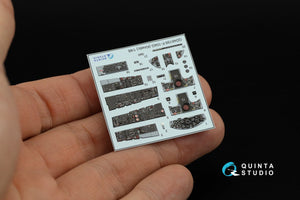Quinta Studio QD48199 F-104G 3D-Printed &amp;amp; coloured Interior on decal paper (Kinetic) 1/48 – zdjęcie 3