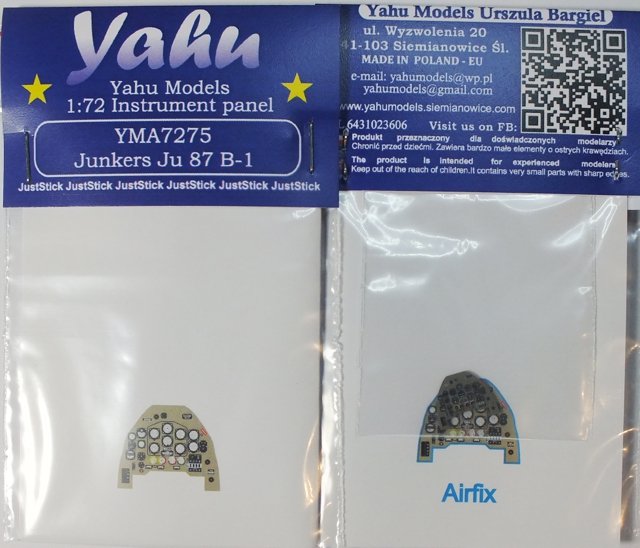 Yahu YMA7275 Ju-87 B-1 (Airfix) 1/72