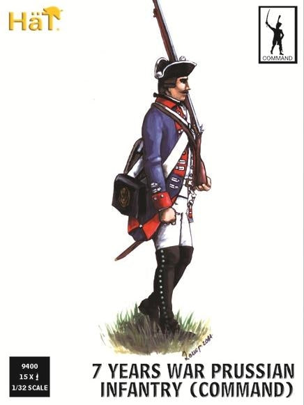 Hat 9400 7 Years War Prussian Infantry (Command) 1/32