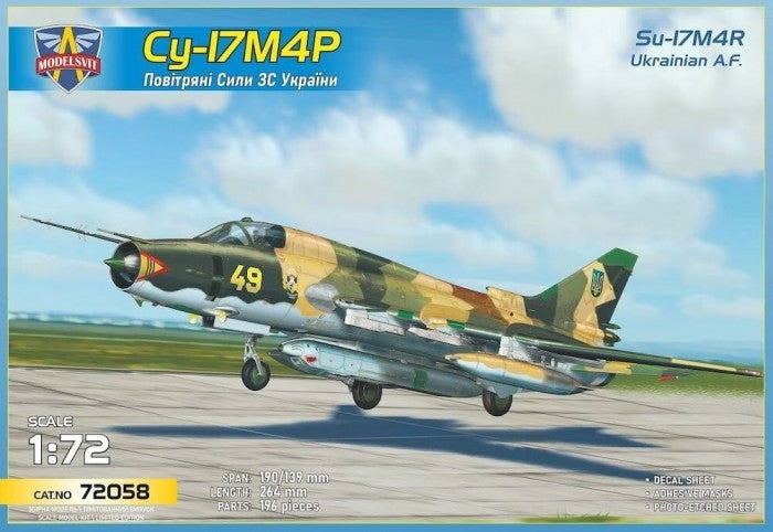 Modelsvit 72058 Su-17M4R Ukrainian A.F. 1/72
