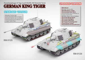 Rye Field Model 5125 German King Tiger Ausf.B Sd.Kfz.182 Henschel Turret 1/35 – image 3