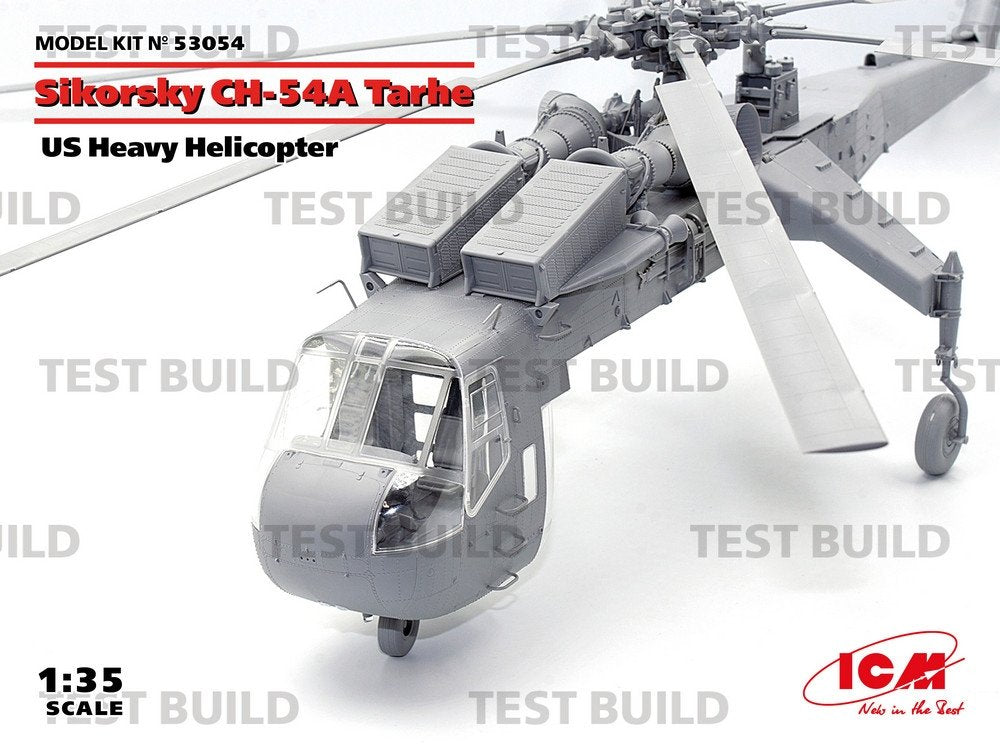 ICM 53054 Sikorsky CH-54A Tarhe US heavy helicopter 1/35 – zdjęcie 3