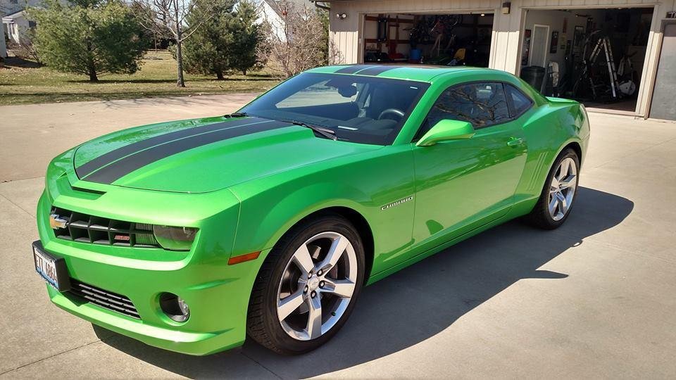 Zero Paints ZP-1306 Chevrolet Camaro Synergy Green Paint 60ml – zdjęcie 3