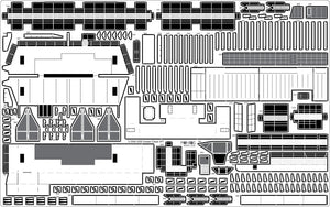Pontos 35004F1 USS CV-10 Yorktown 1944 Detail Up Set 1/350 – zdjęcie 18
