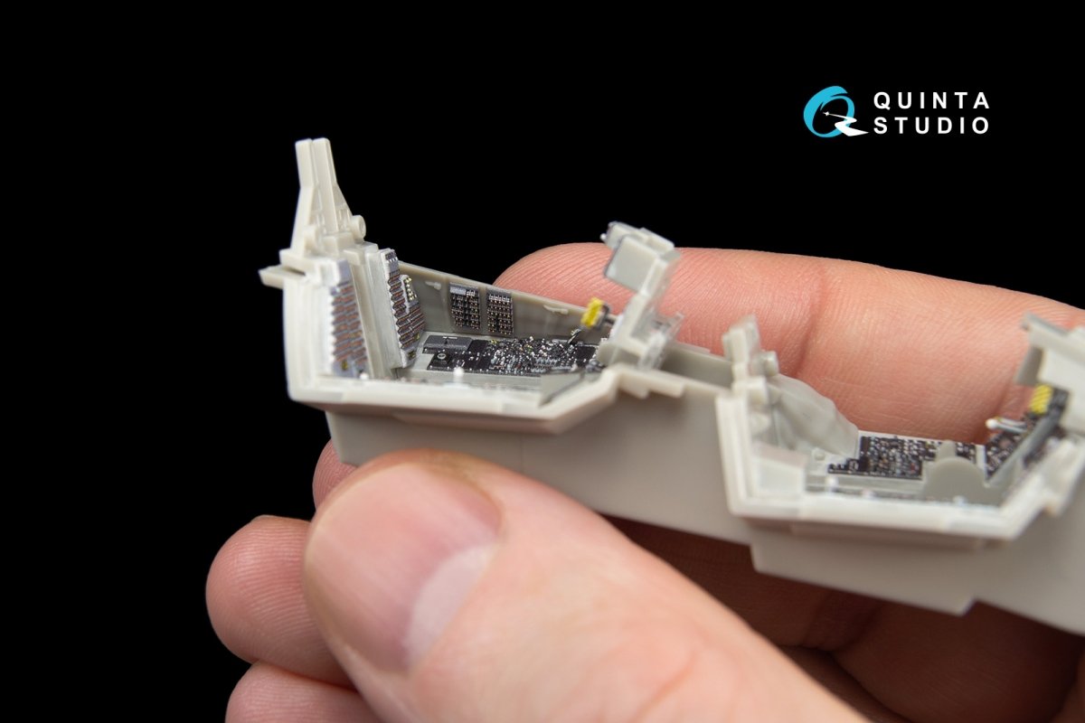 Quinta Studio QD48048 F-14A 3D-Printed &amp;amp; coloured Interior on decal paper (for Tamiya kit) 1/48 – zdjęcie 7
