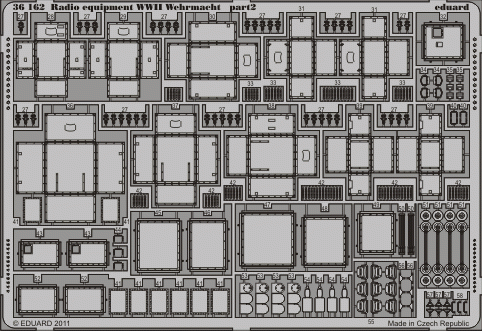 Eduard 36162 Radio equipment WWII Wehrmacht 1/35 – image 2