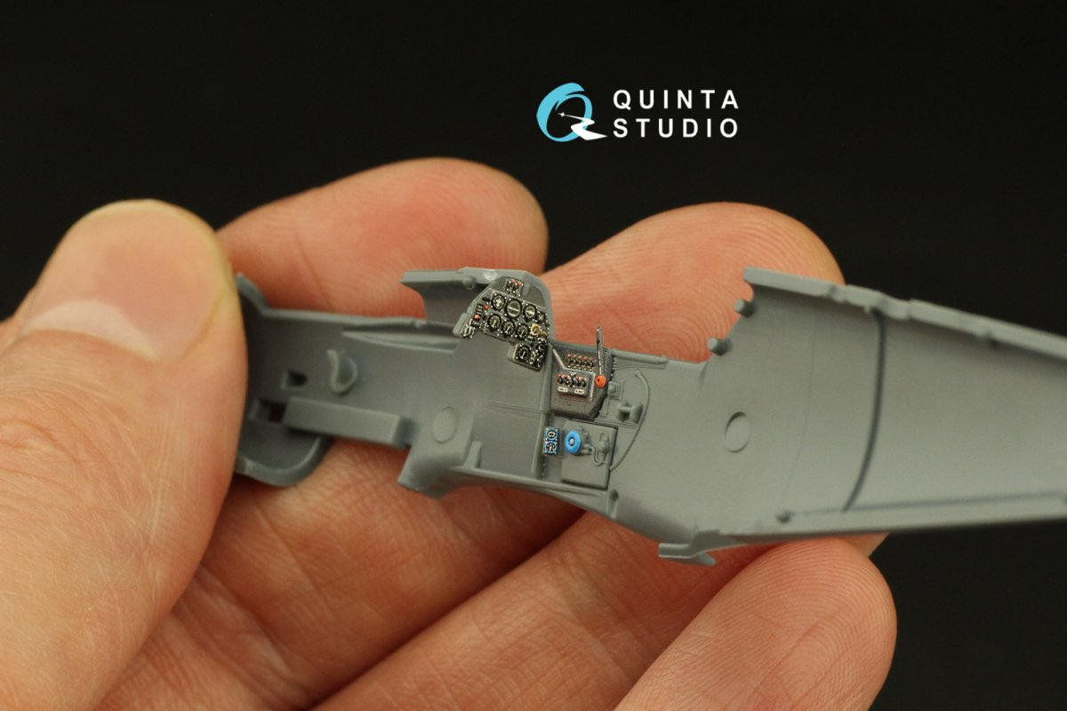 Quinta Studio QD72063 Avia S-199 3D-Printed &amp;amp; colored Interior on decal paper (Eduard) 1/72 – image 9