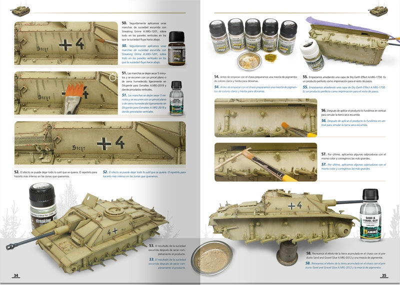Ammo by Mig 6303 How to Paint Mid WWII German Tanks (Feb 1943 - Sep 1944) (Bilingual English &amp;amp; Spanish) – image 4